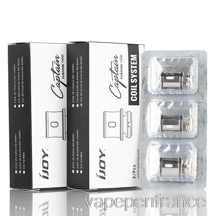 Ijoy Capitaine Ca Bobines De Remplacement 0.15ohm Ca8 Bobines Stylo Vape